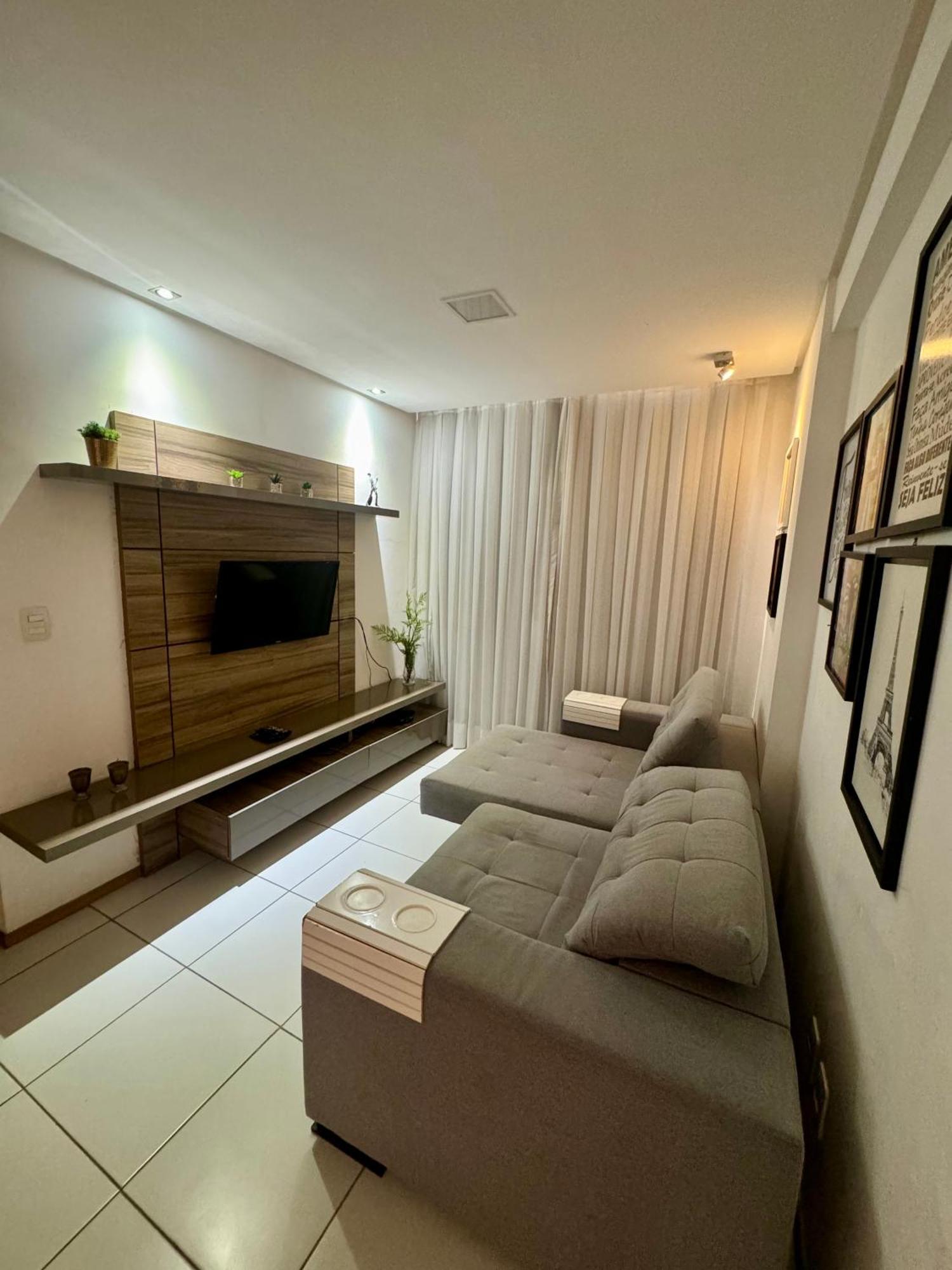 Apartamento 2 Quartos A 4 Minutos Do Mar De Maceio Luaran gambar